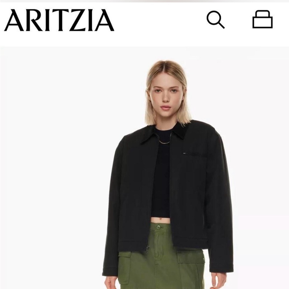 Aritzia TNA Dale Jacket Black